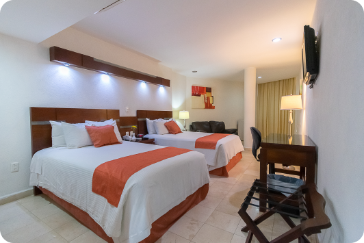 Habitaciones dobles en Poza Rica Veracruz