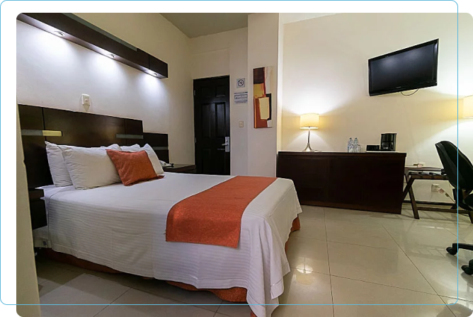 Habitación Sencilla Hotel Poza Rica Centro
