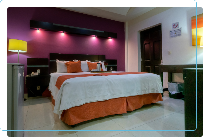 Habitación estándar King Hotel Poza Rica Centro